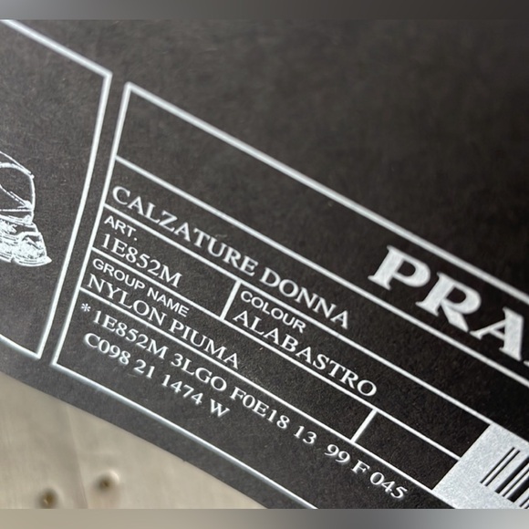 NWT Prada pink nylon sneakers - Picture 2 of 4